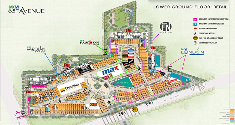 m3m 65th avenue master plan1