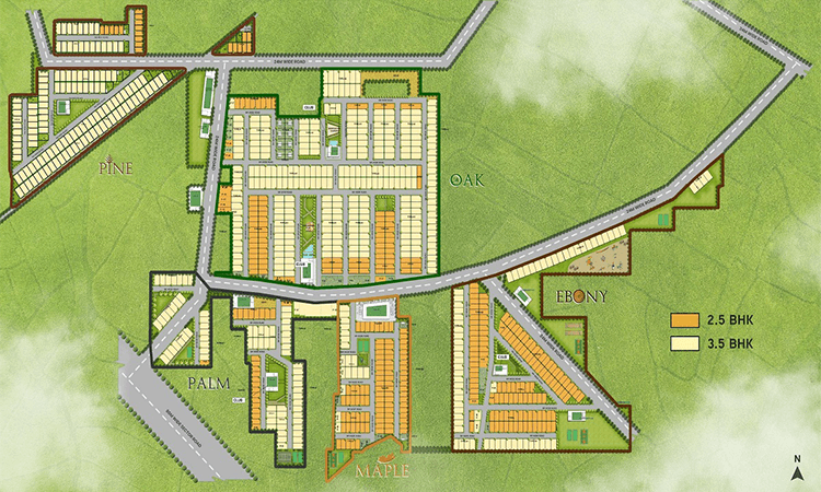 m3m antalya hills master plan 1