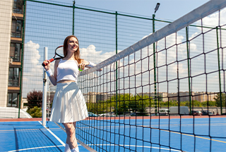 m3m antalya hills badminton court