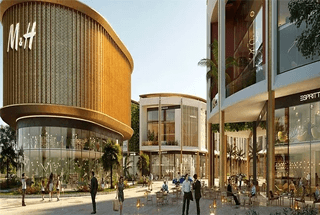 m3m atrium57 luxury retail brands