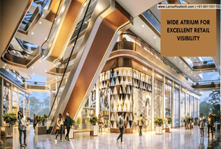 m3m atrium57 wide excellent visibility