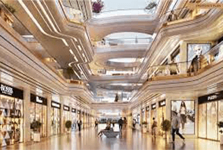 m3m capital walk inner view