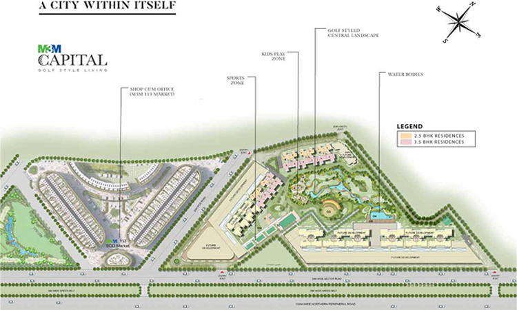 m3m capital master plan 1