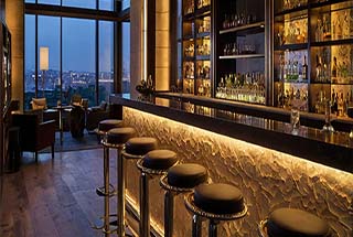 m3m golf estate lounge