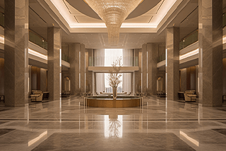 m3m heights multipurpose hall