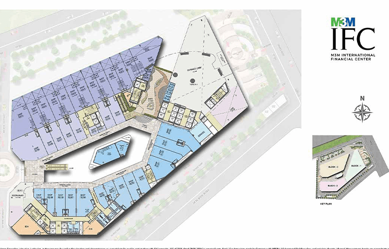 m3m ifc floor plan2