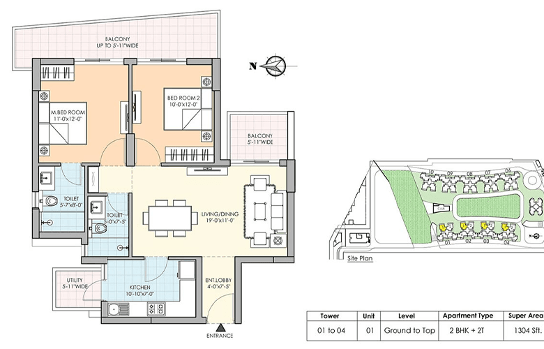 m3m marina floor plan1