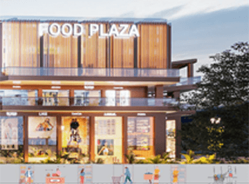 m3m paragon food plaza