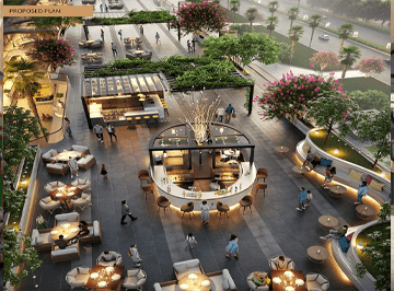 m3m paragon open f&b