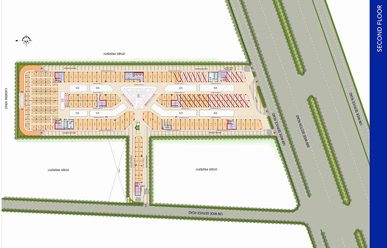 m3m route65 floor plan3