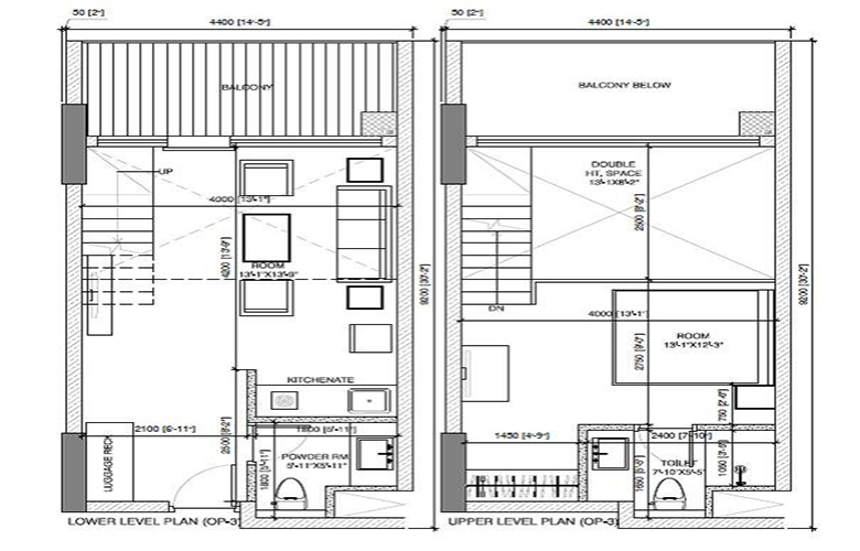 m3m sky lofts floor plan 1