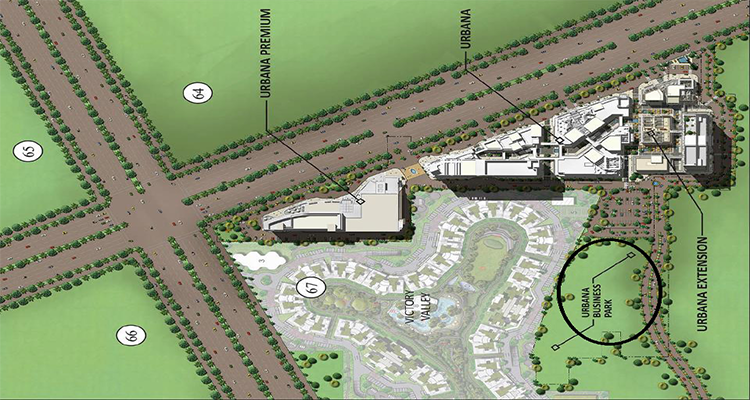 m3m urbana business park master plan 1