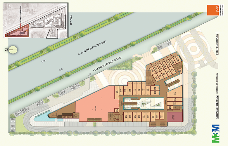 m3m urbana premium floor plan1